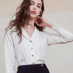 NWT Simple Retro Blouse!